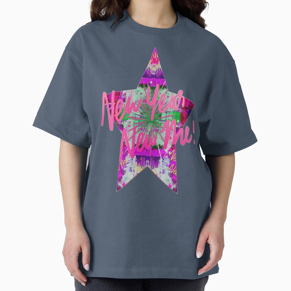New Year New Me Graphic Abstract Lettering Design,4, Howdy New Year,New Years Celebration, New Years Eve Countdown by Adri Barnard