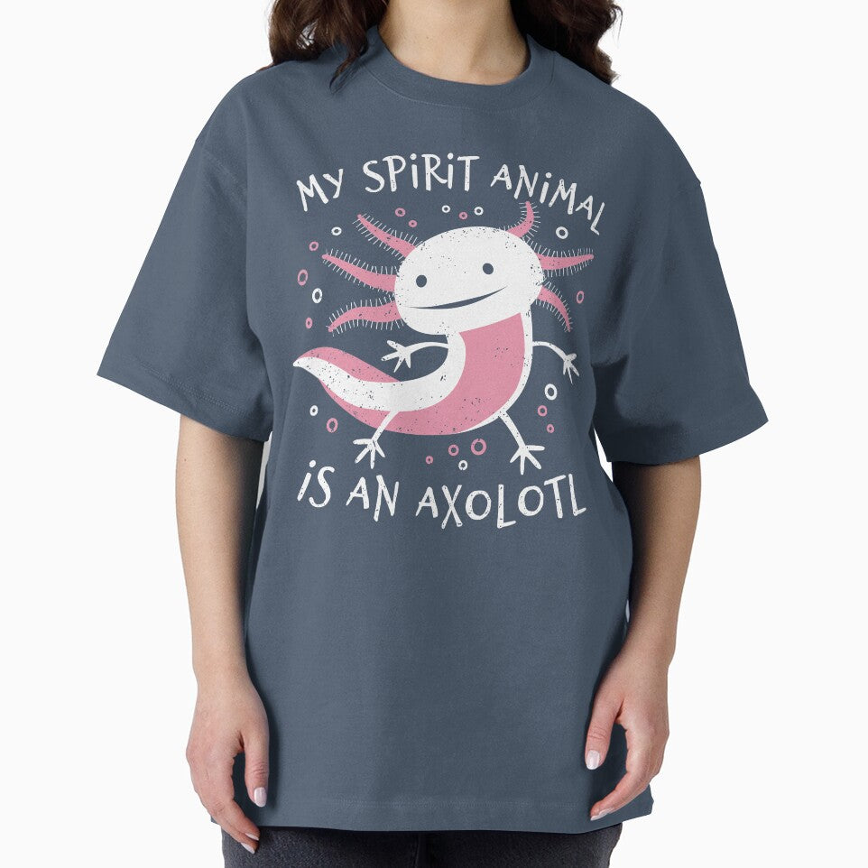 Cute Amphibian - My Spirit Animal Is An Axolotl by propellerhead