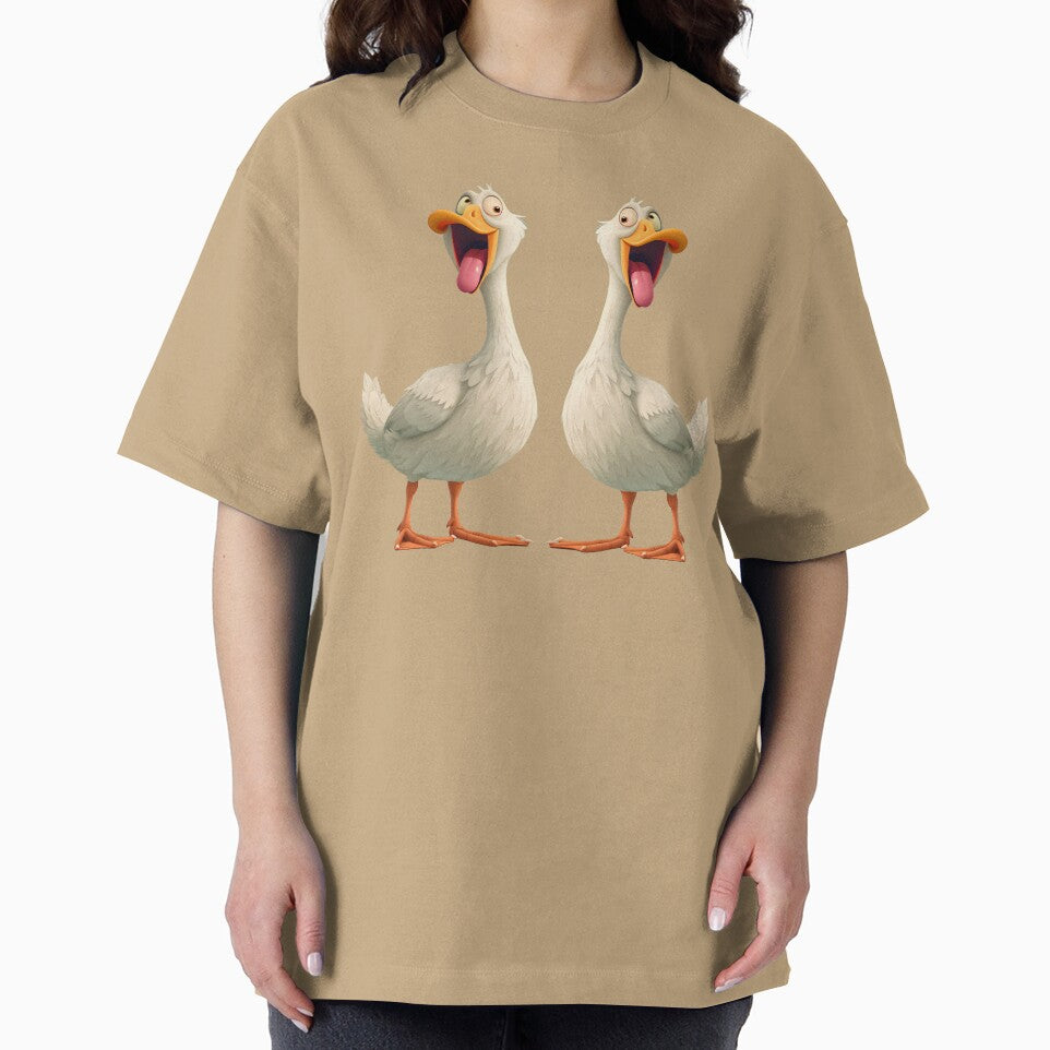 Duck funny pattern black by BeebooDesign