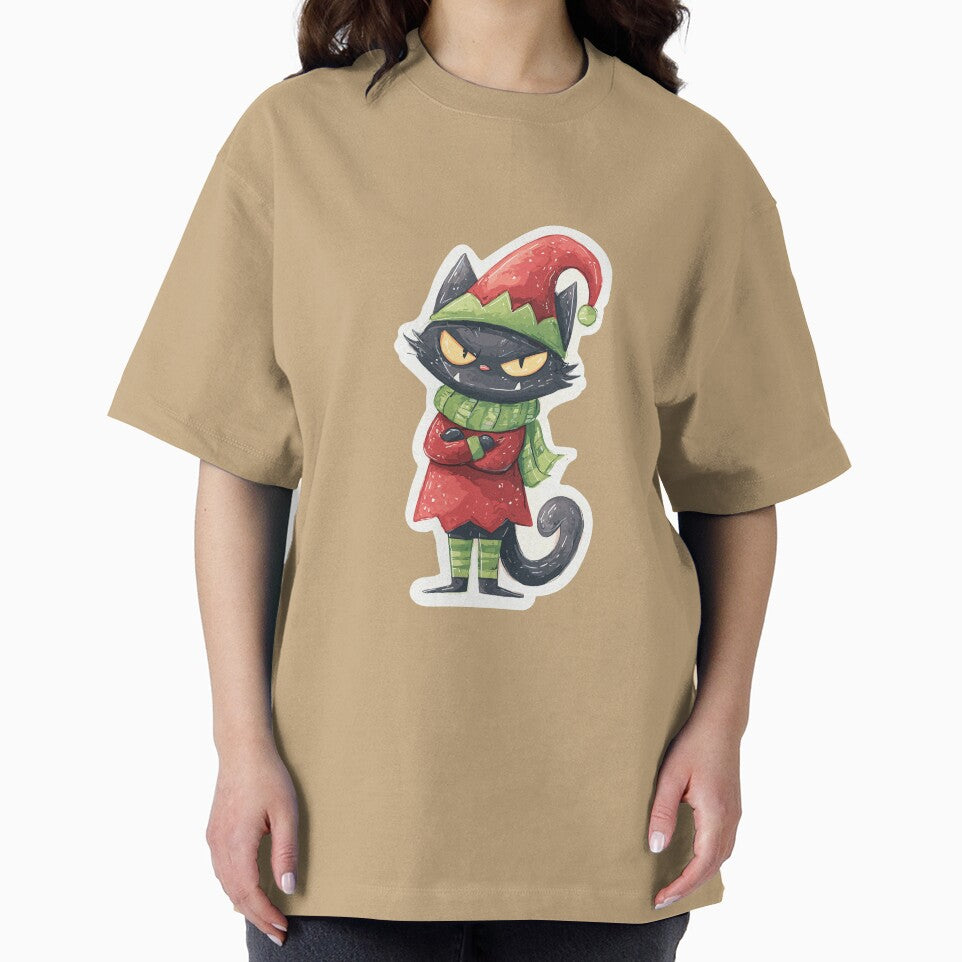 Vintage Christmas Yule Cat by bapupa
