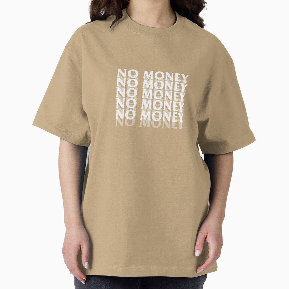NO MONEY drop text designer fashion by NewMerchandise