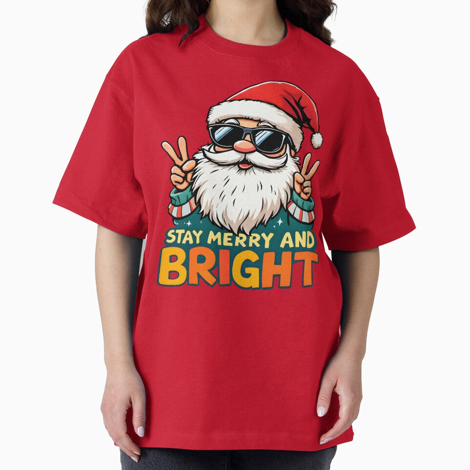 Stay Merry And Bright Santa by AlphaTeez