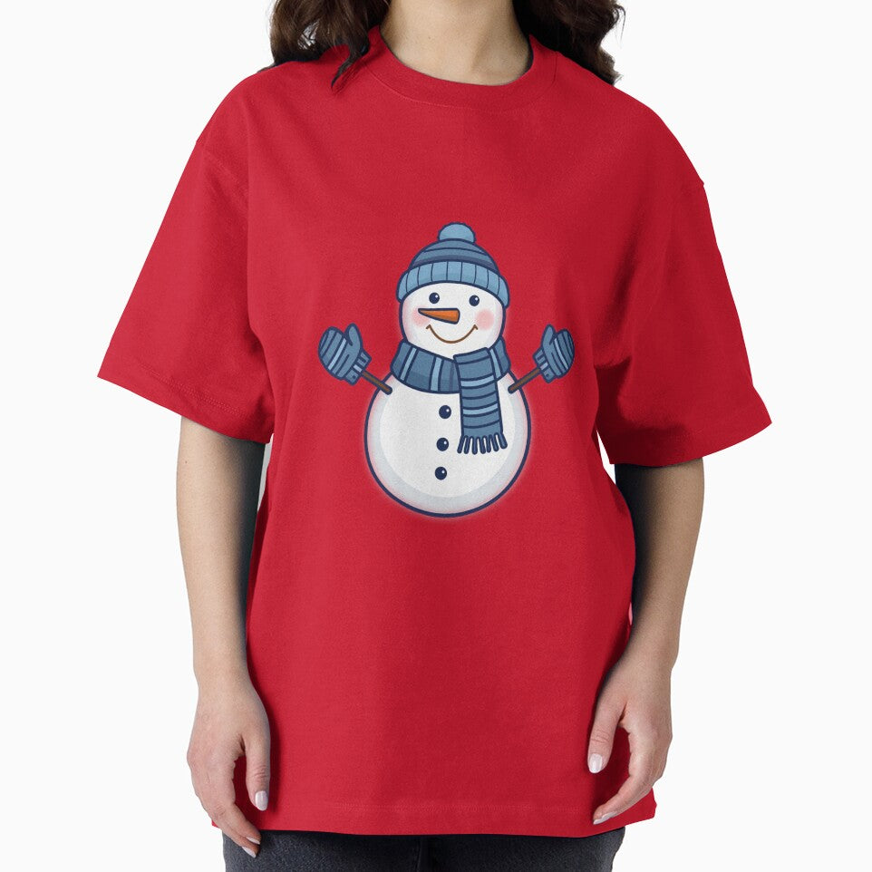 Funny Christmas Snowman Cartoon by CHMOULA