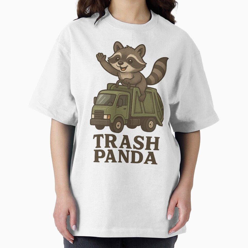 Trash Panda Garbage Truck Raccoon by k3rstman1