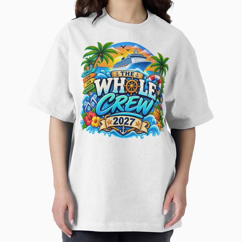TRAVEL COLLECTION - FAMILY CRUISE - SHIP HAPPENS • THE WHOLE CREW • 2027 by WheelieGdArt