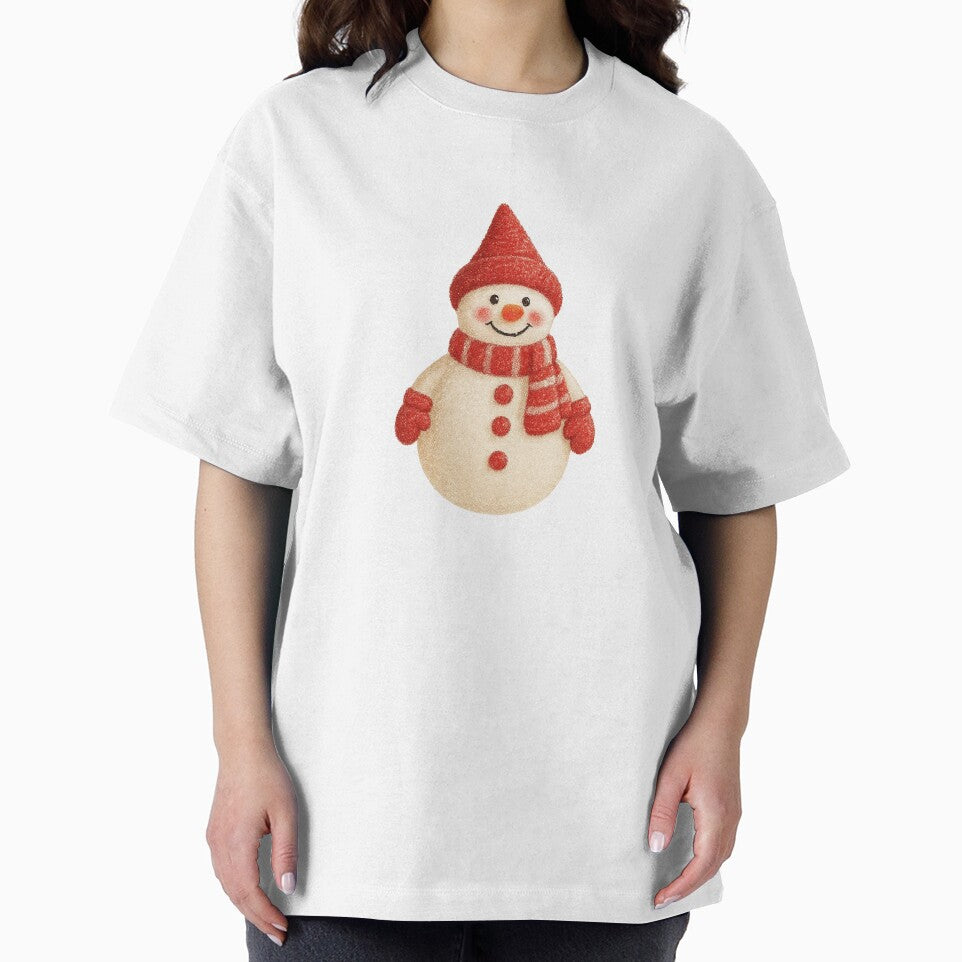 Cute Snowman in Red Hat Christmas Sticker by GraceJ88