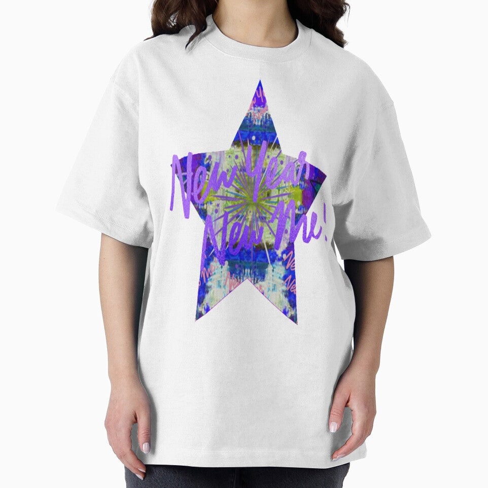 New Year New Me Graphic Abstract Lettering Design,5, Howdy New Year,New Years Celebration, New Years Eve Countdown by Adri Barnard