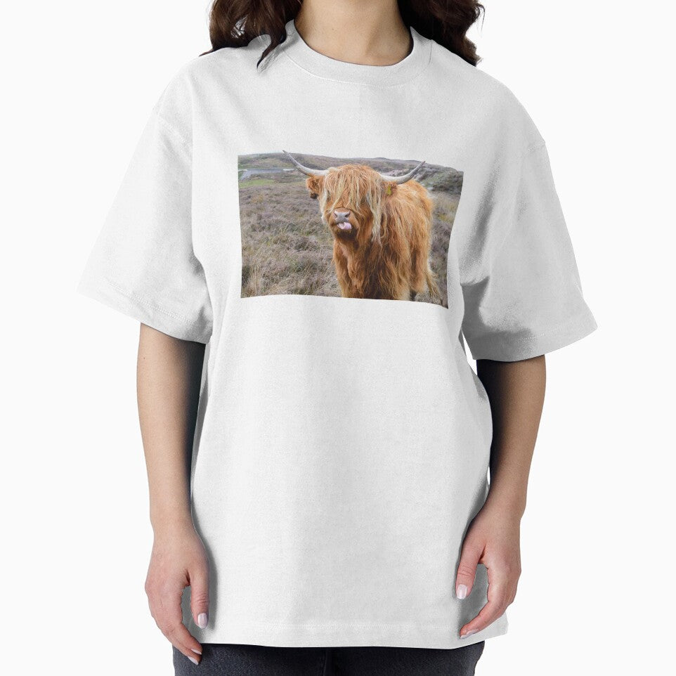 Funny Shaggy Highland Cow by TheAnimalZ00