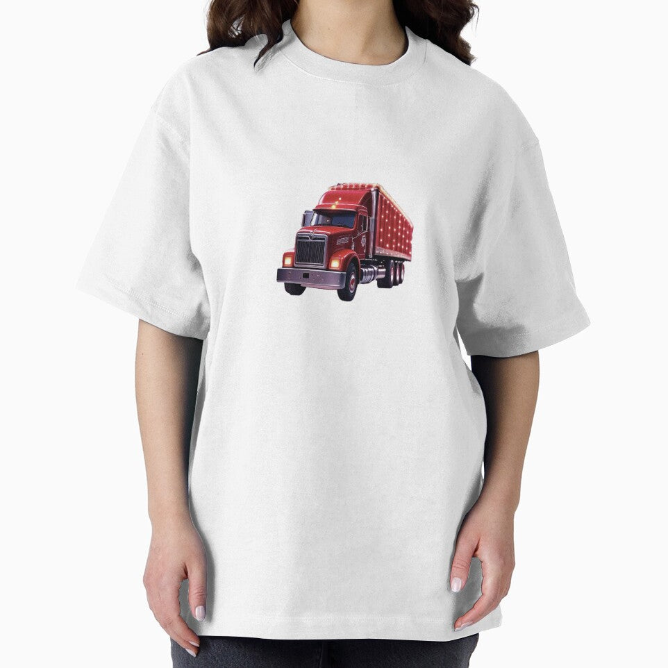 Red Christmas Truck by shlr21