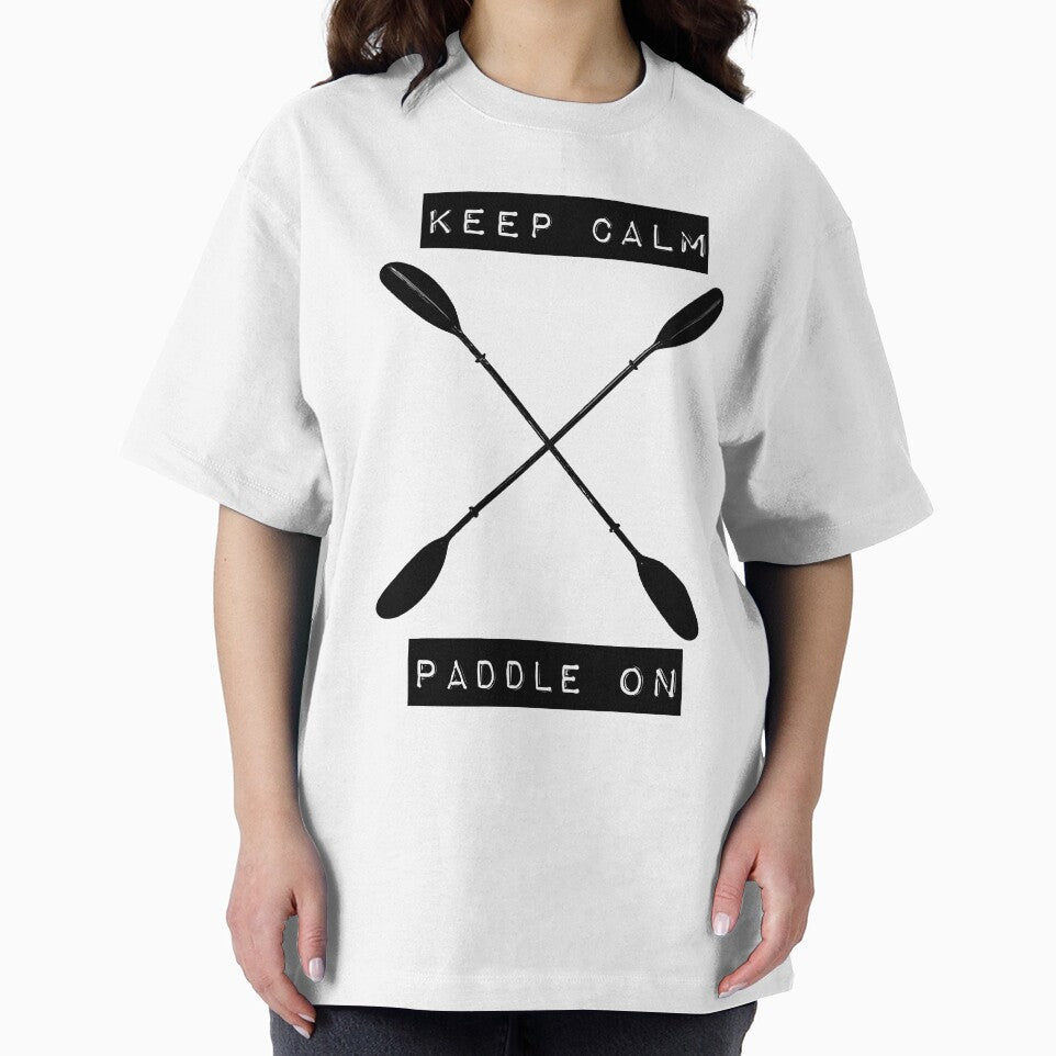 Keep Calm Paddle On by JMD Designs