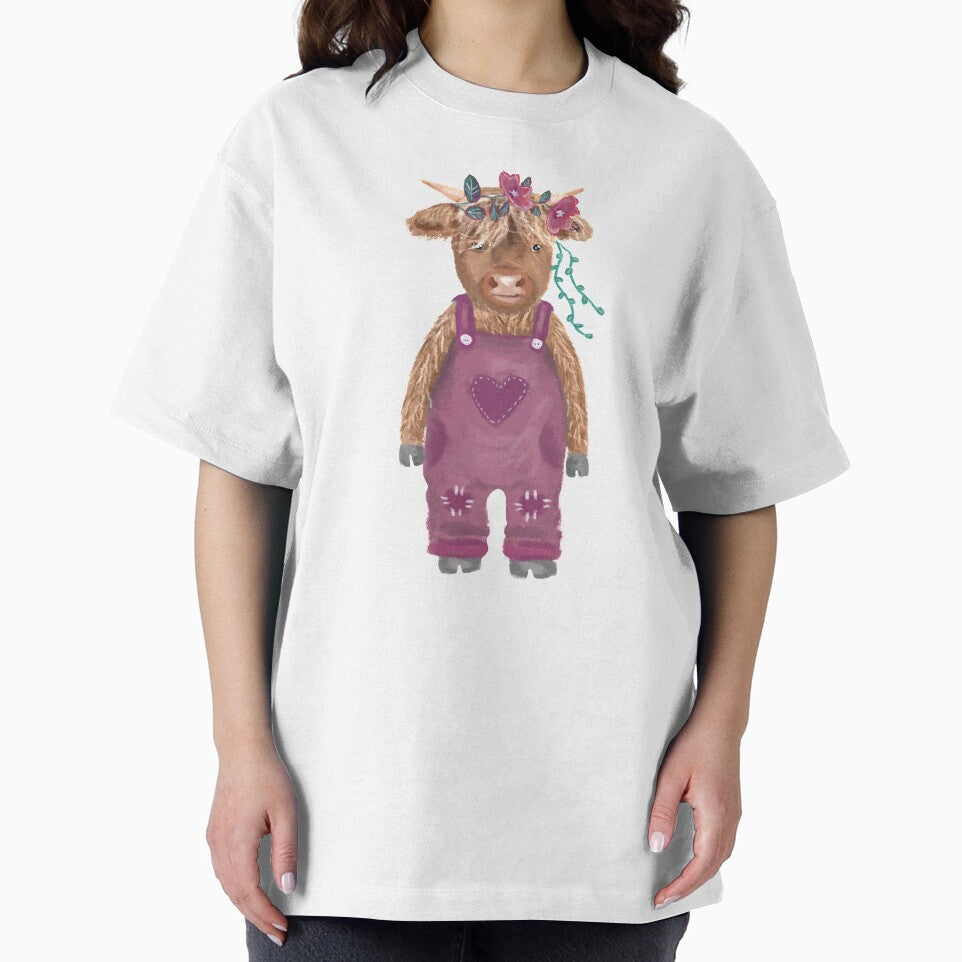 Highland Cow Girl Tatra Cottage by TatraCottage