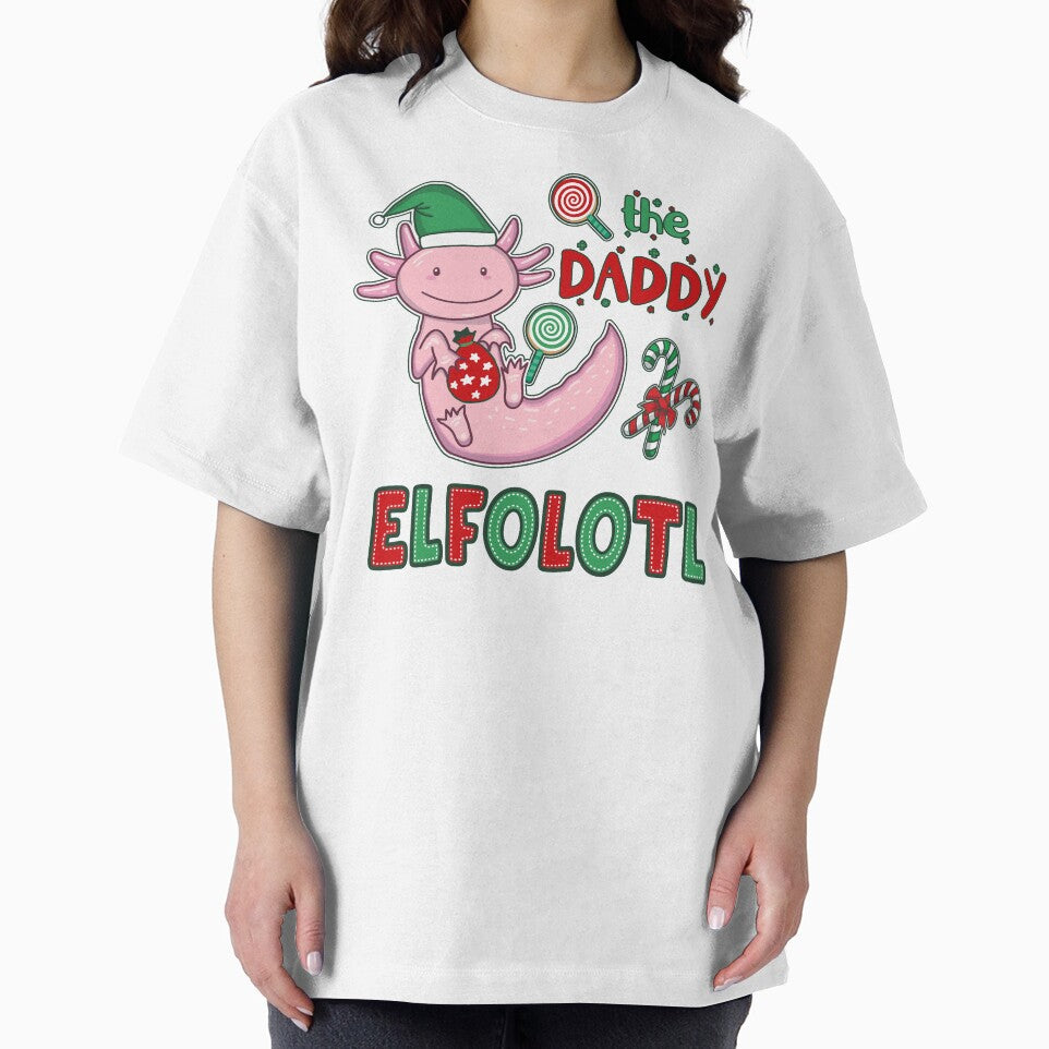 Christmas Axolotl Elf - Daddy Elfolotl by GrimButterfly
