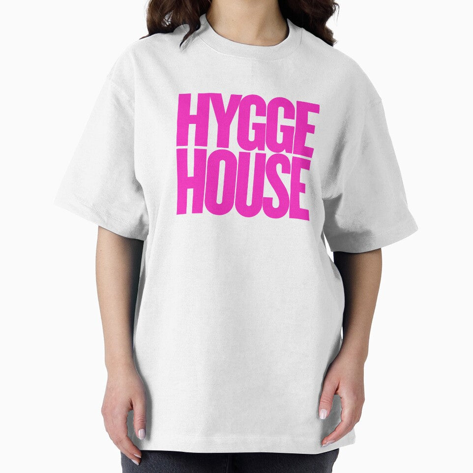 Hygge House - Bold Neon Pink Typography by MerchPOW