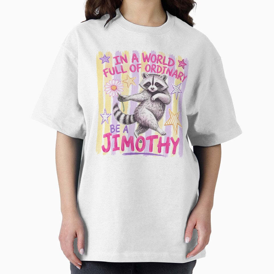 Jimothy Raccoon Team Timothy Raccoon Vintage Retro Sunset Men Women by Artbyrome