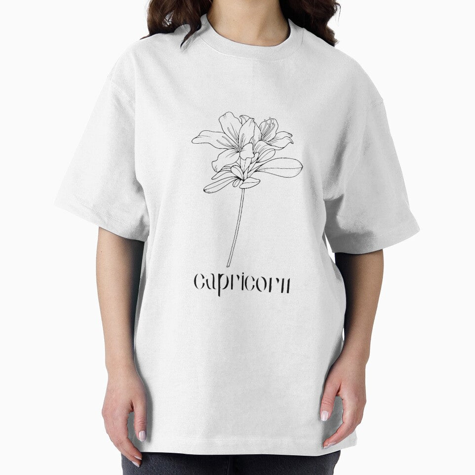 "capricorn" black and white flower by Uylia7