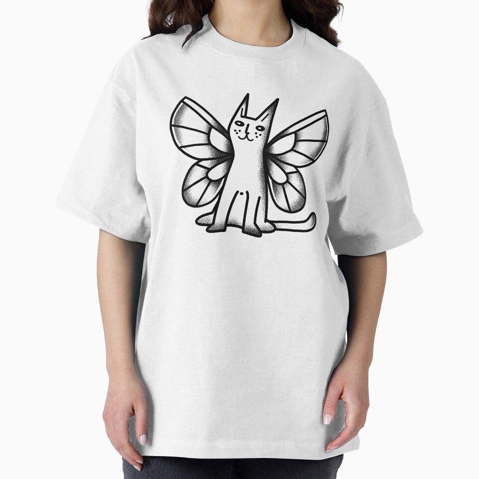 Flash Tattoo the butterfly cat by jazzydevil