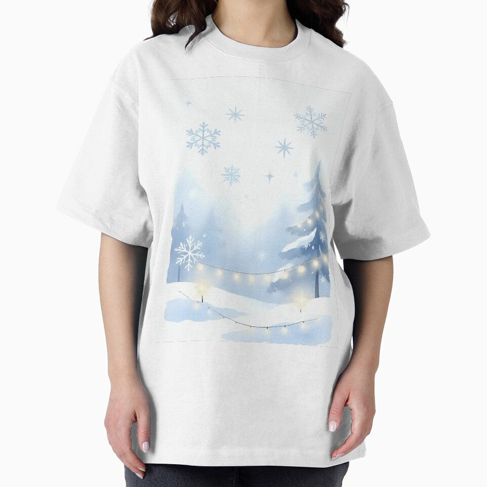 Scandinavian Forest & Christmas Lights by Soulharmony