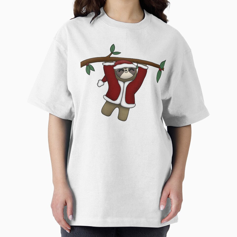 Christmas Sloth by sadfrogcreates