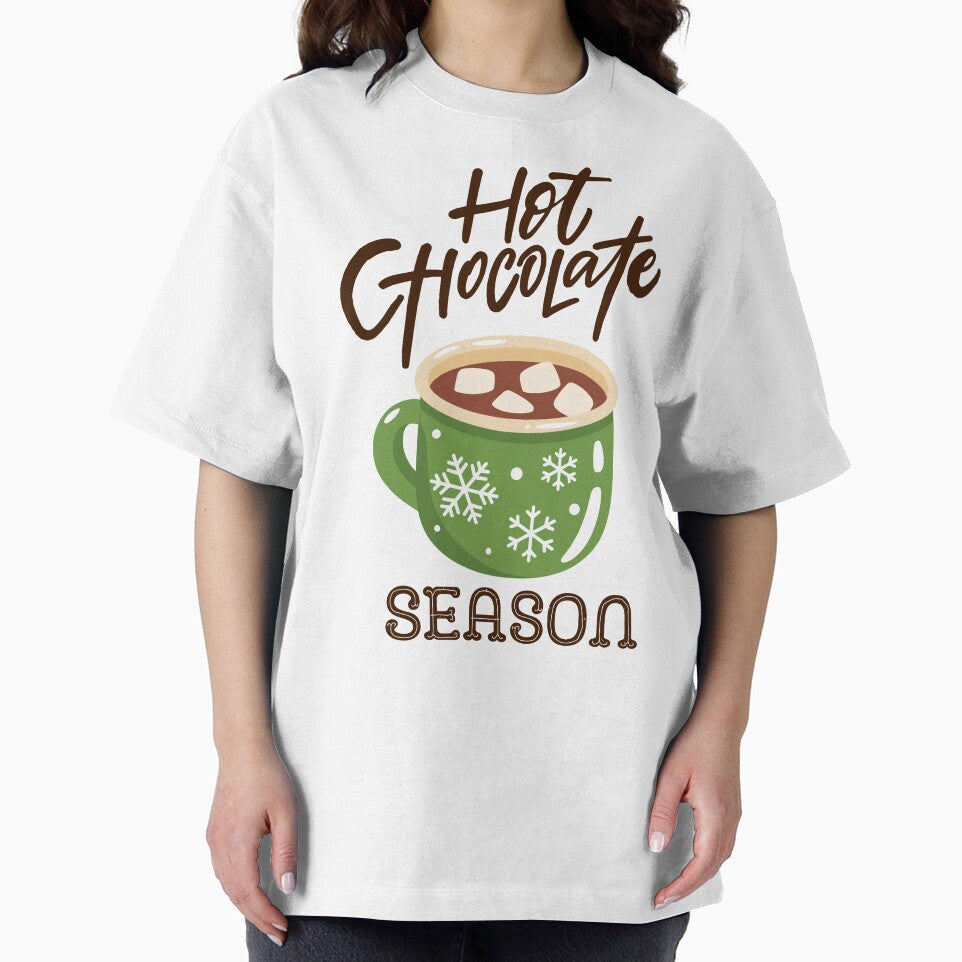 Hot Chocolate Season – Cozy winter design with hot chocolate & marshmallows by PureHopeStudio