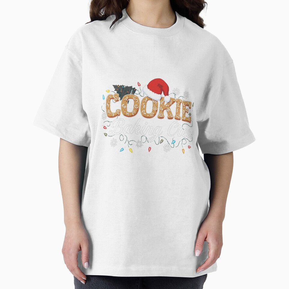 Christmas Cookie Baking Crew Santa Lights by lht6474