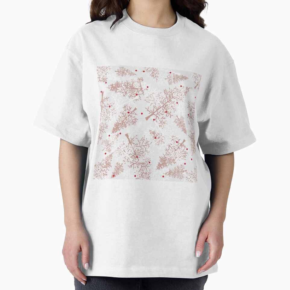 Christmas Glimmer: Red Christmas Vibe on white elegance by PrintsByAnnJ