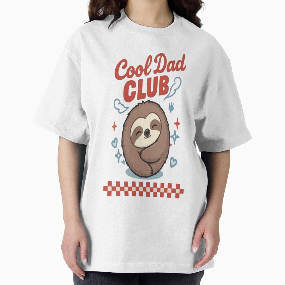 Cool Dad Club Cute Sloth Design by Pacificdubey