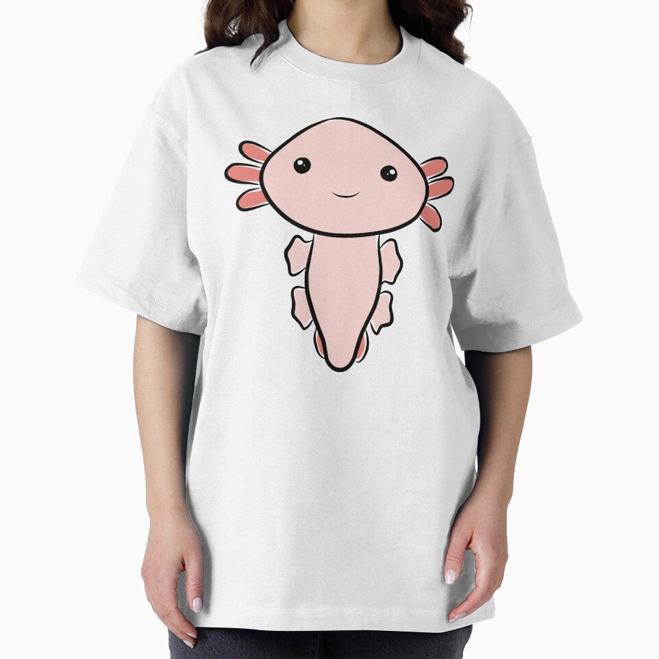 Adorable Kawaii Axolotl Design – Cute Aquatic Friend Art by RDclothes