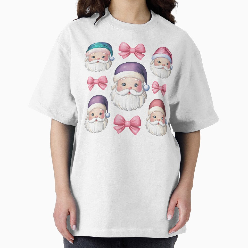 Coquette Santa Christmas - Cute Festive Santa Design by RINRADA KHANMOREE