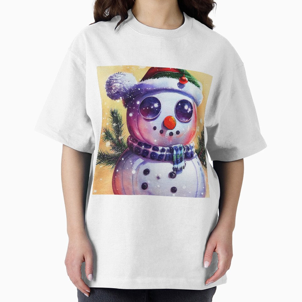 Cute Christmas Snowman by art8085