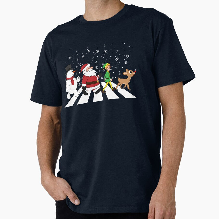 Abbey Road Christmas by vince-art
