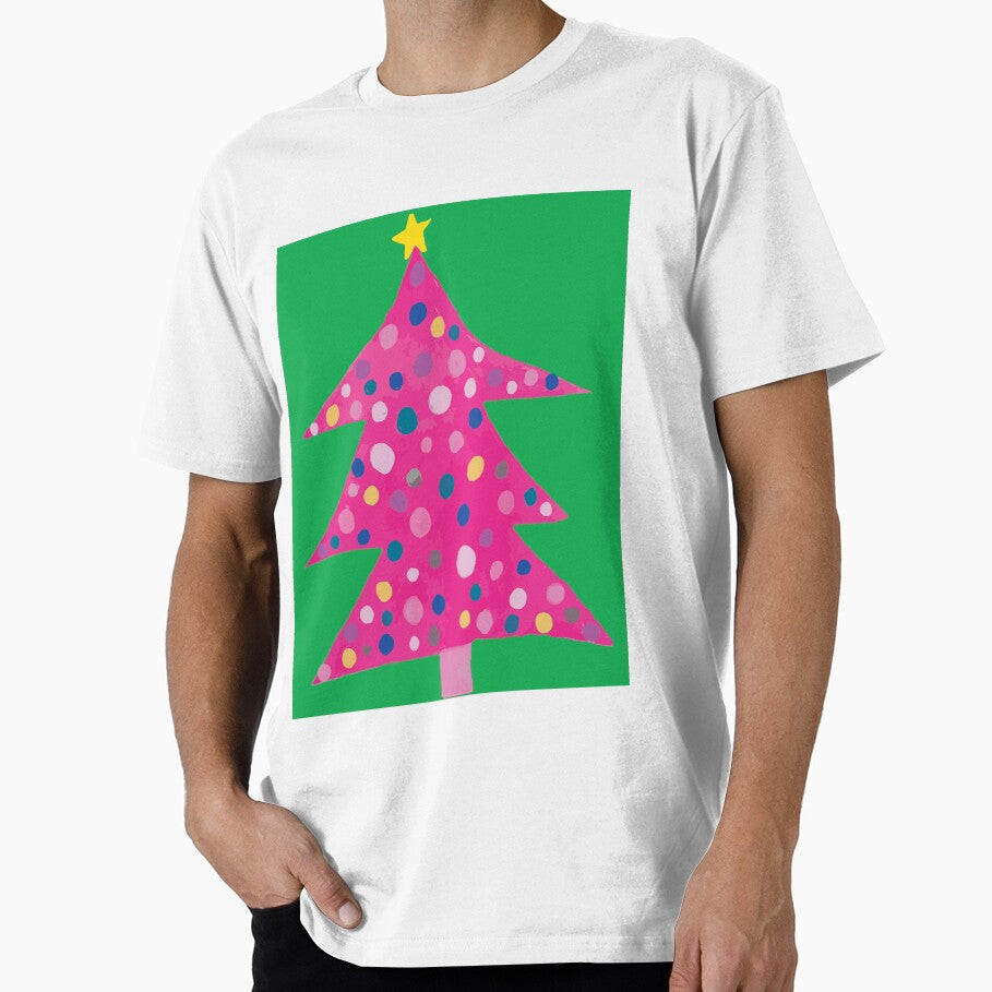 Pinky Holiday Tree by KikiArtGA1