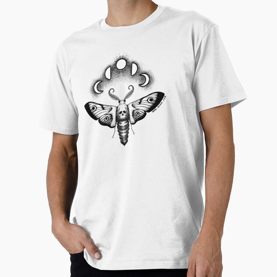 Moon moth by Mikkaink