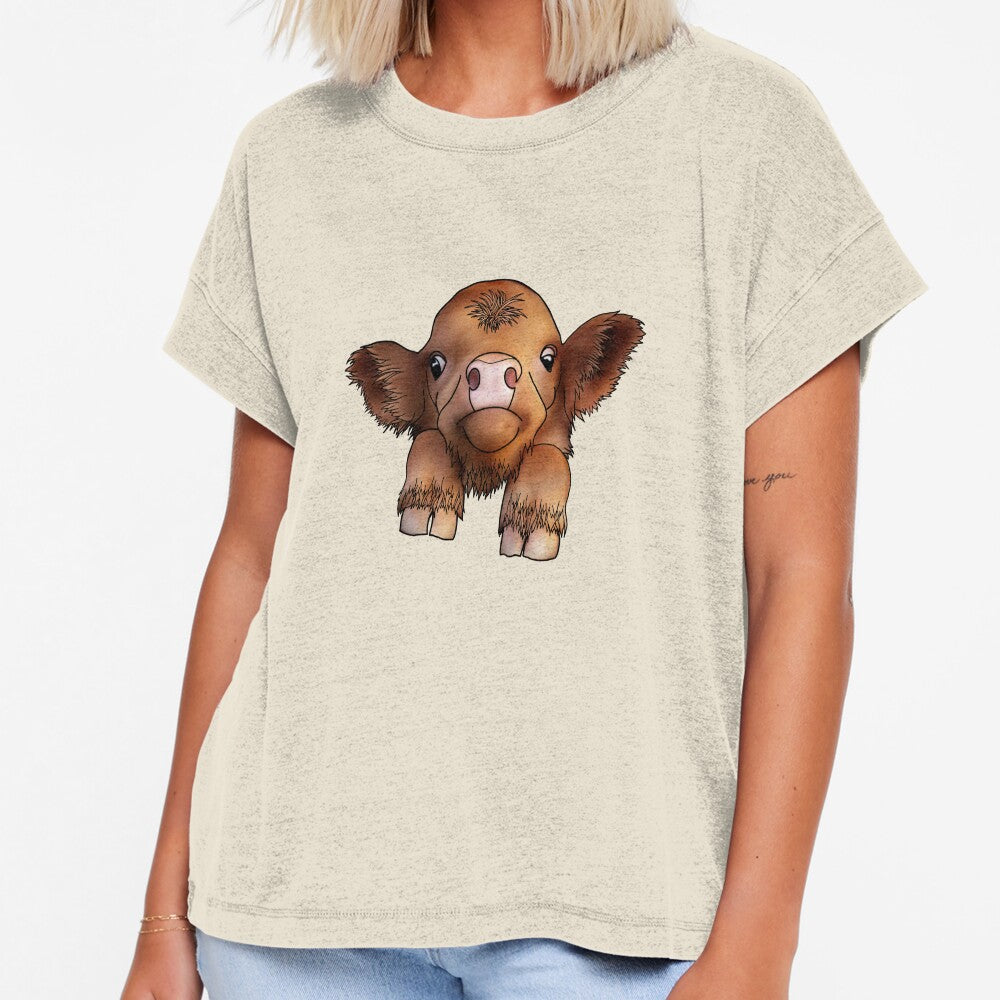 Baby highland cow by Alenas-Store