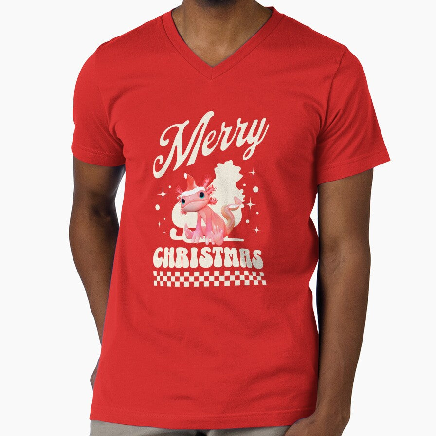 Cute Christmas Axolotl Merry Christmas by Vac1