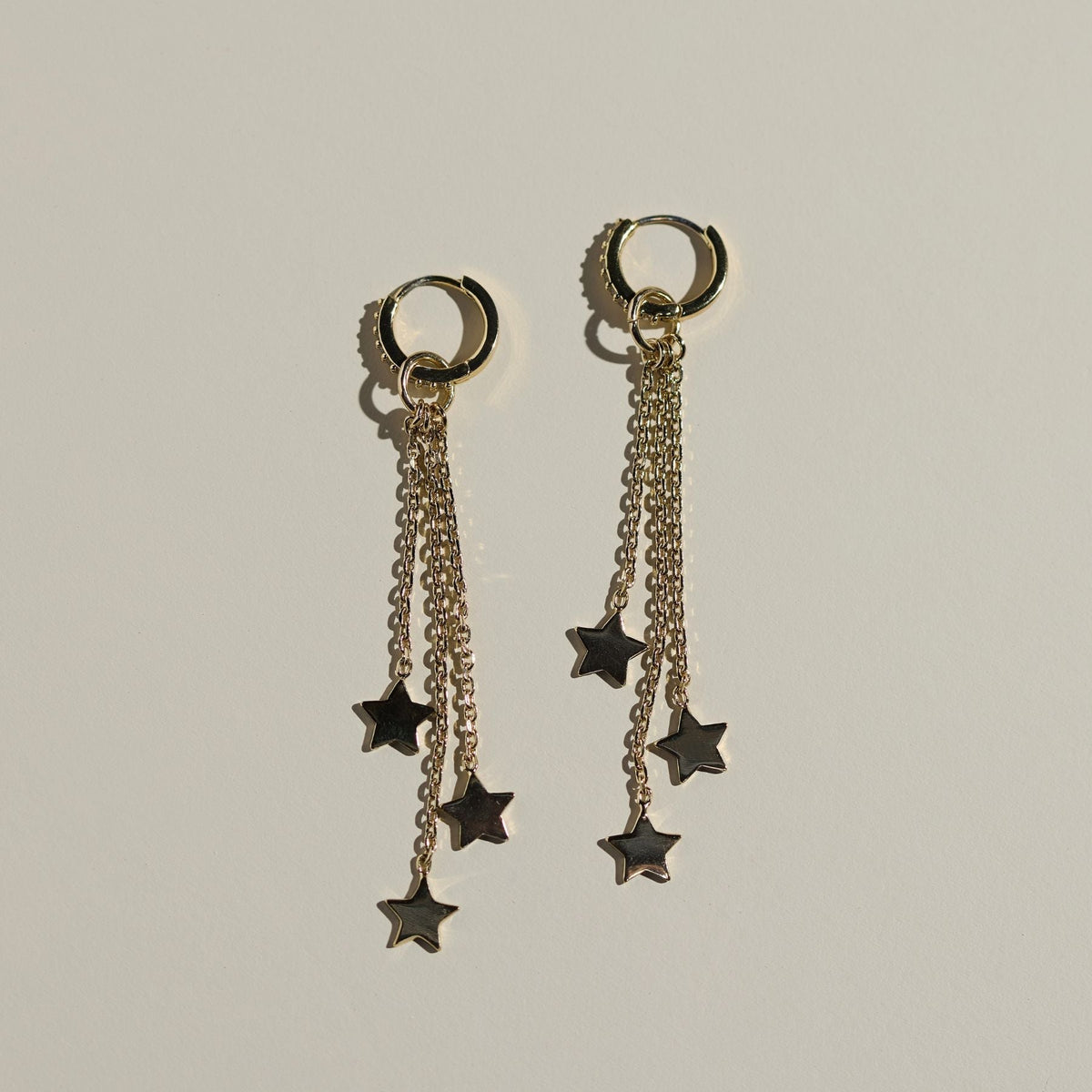 Gold Star Chain Charms