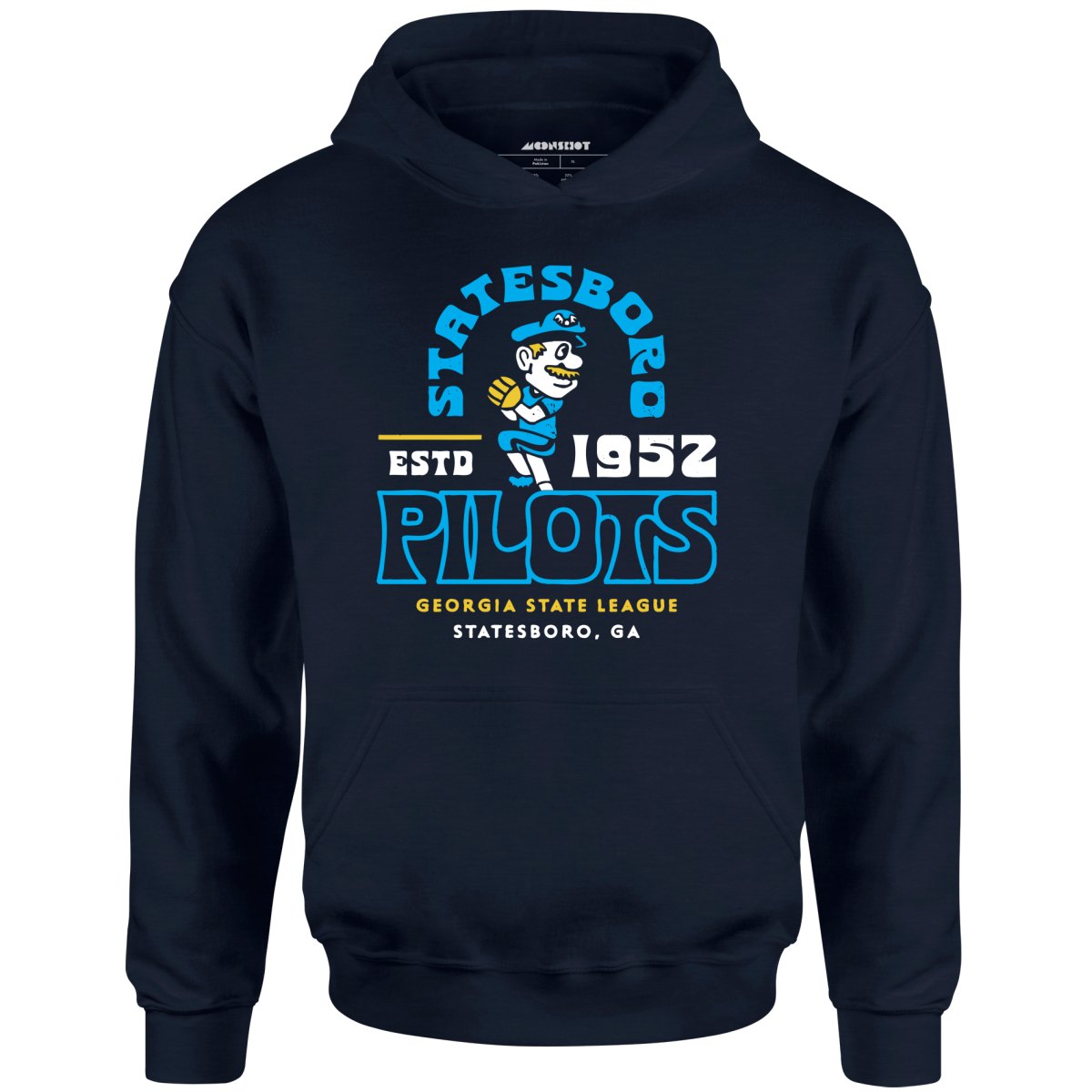 Statesboro Pilots - Georgia - Vintage Defunct Baseball Teams - Unisex