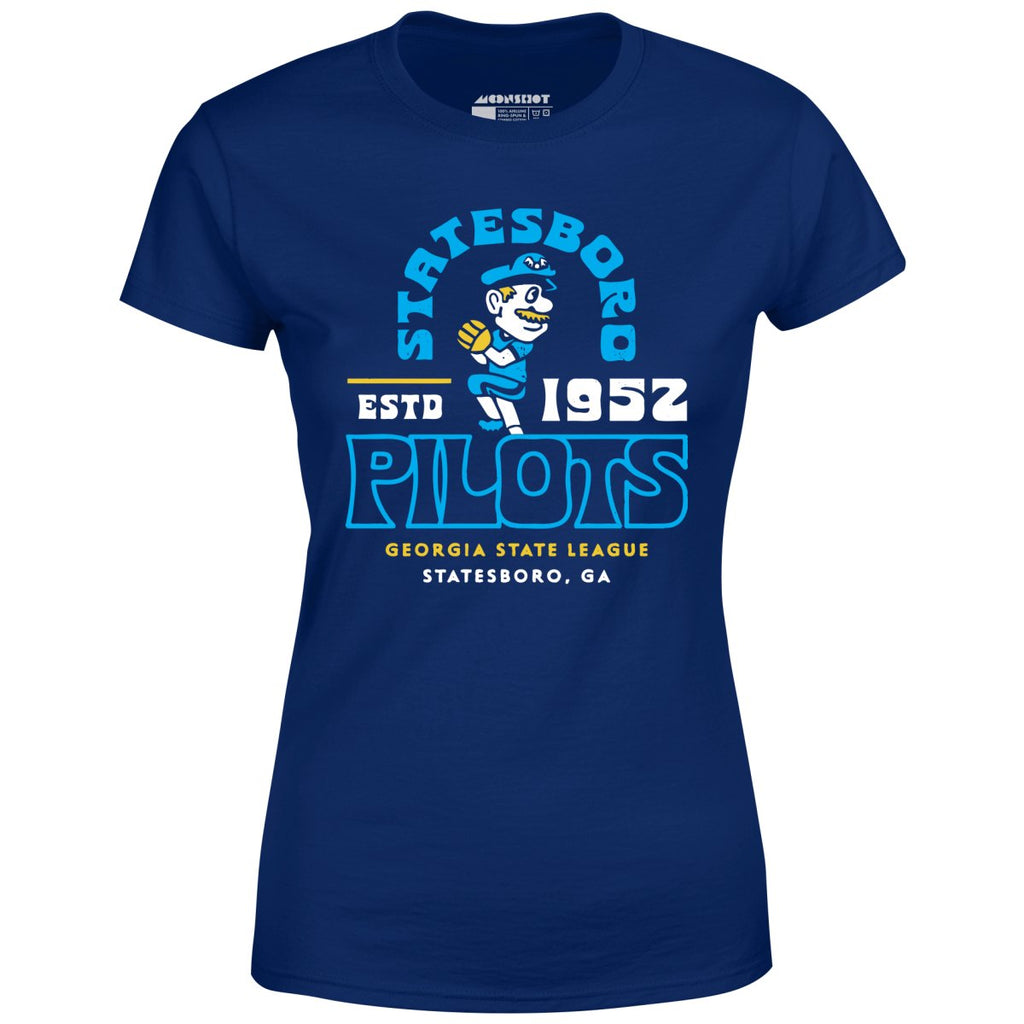 Statesboro Pilots - Georgia - Vintage Defunct Baseball Teams - Women's