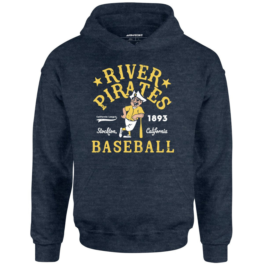 Stockton River Pirates - California - Vintage Defunct Baseball Teams - Unisex
