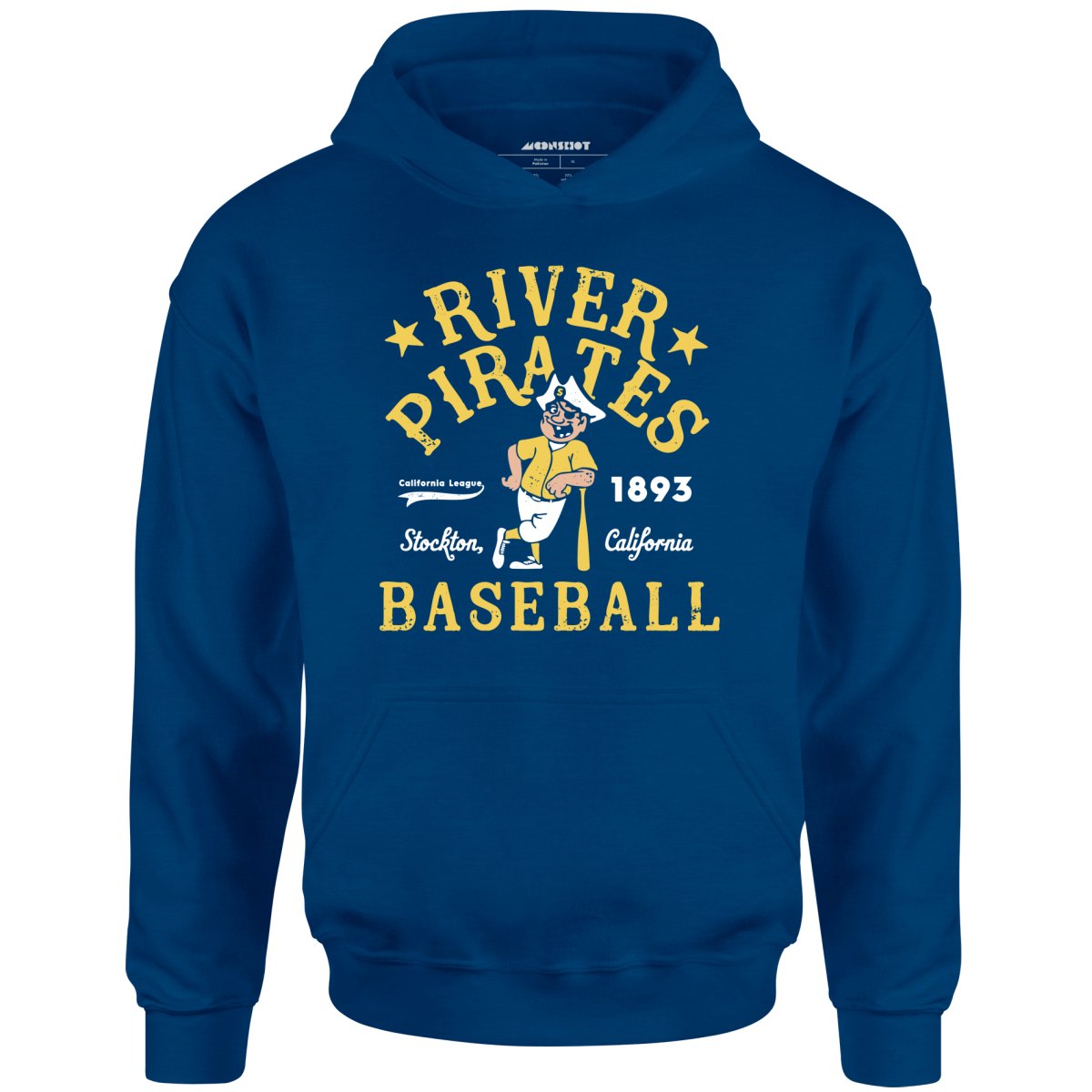 Stockton River Pirates - California - Vintage Defunct Baseball Teams - Unisex