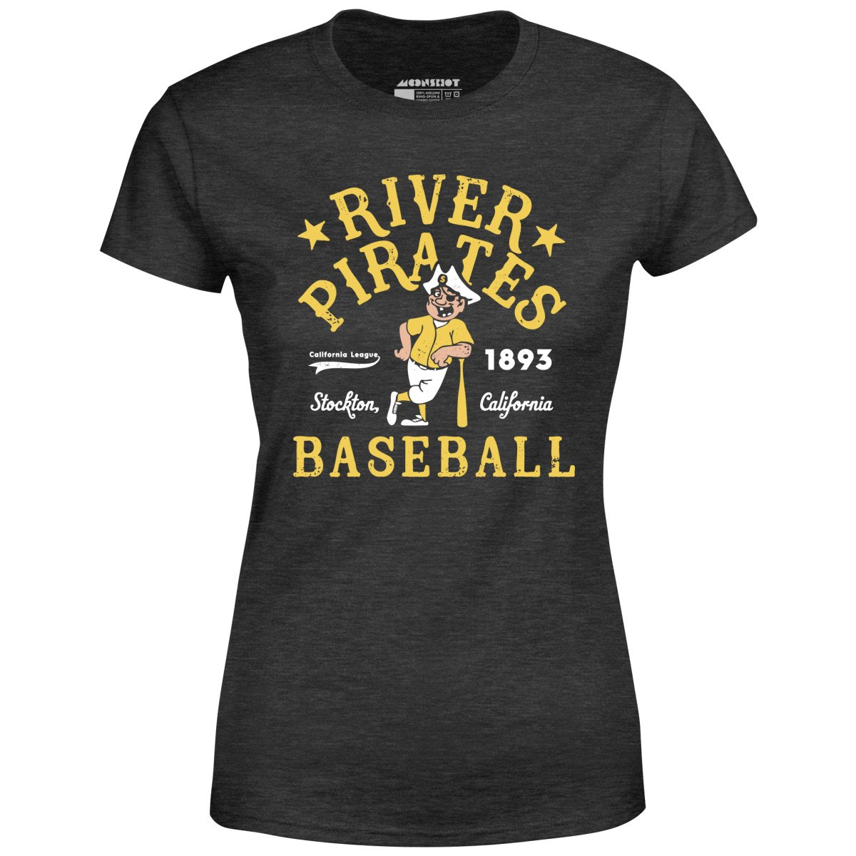 Stockton River Pirates - California - Vintage Defunct Baseball Teams - Women's