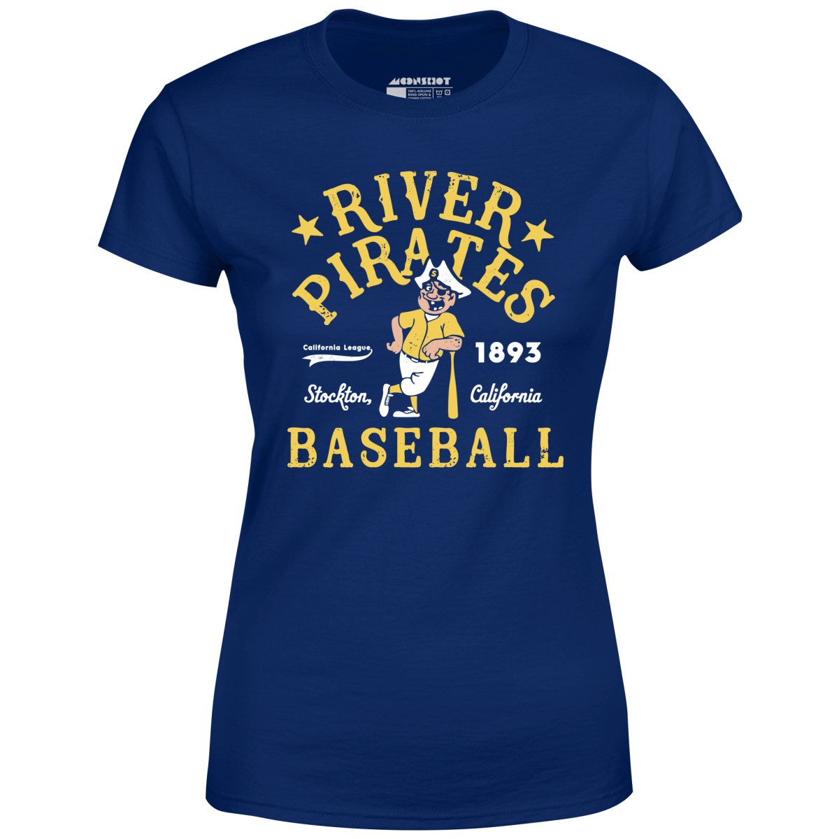 Stockton River Pirates - California - Vintage Defunct Baseball Teams - Women's
