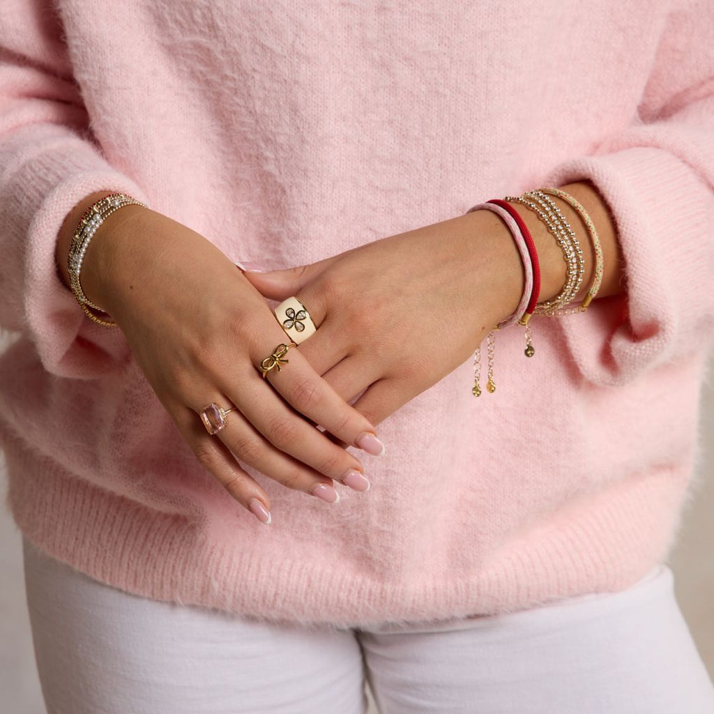 Sugar Cookie Minimalist Waterproof Cord Bracelet