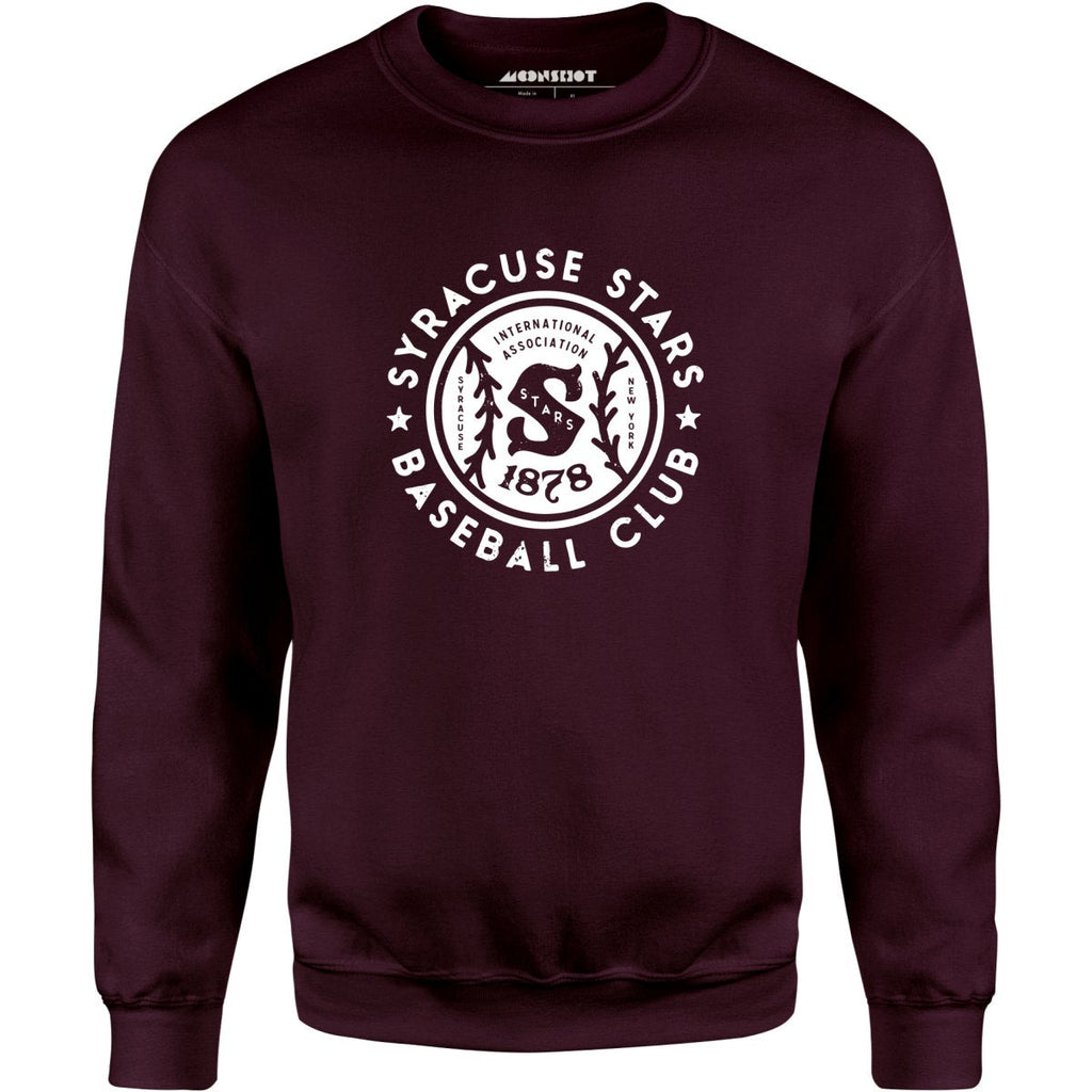 Syracuse Stars - New York - Vintage Defunct Baseball Teams - Unisex