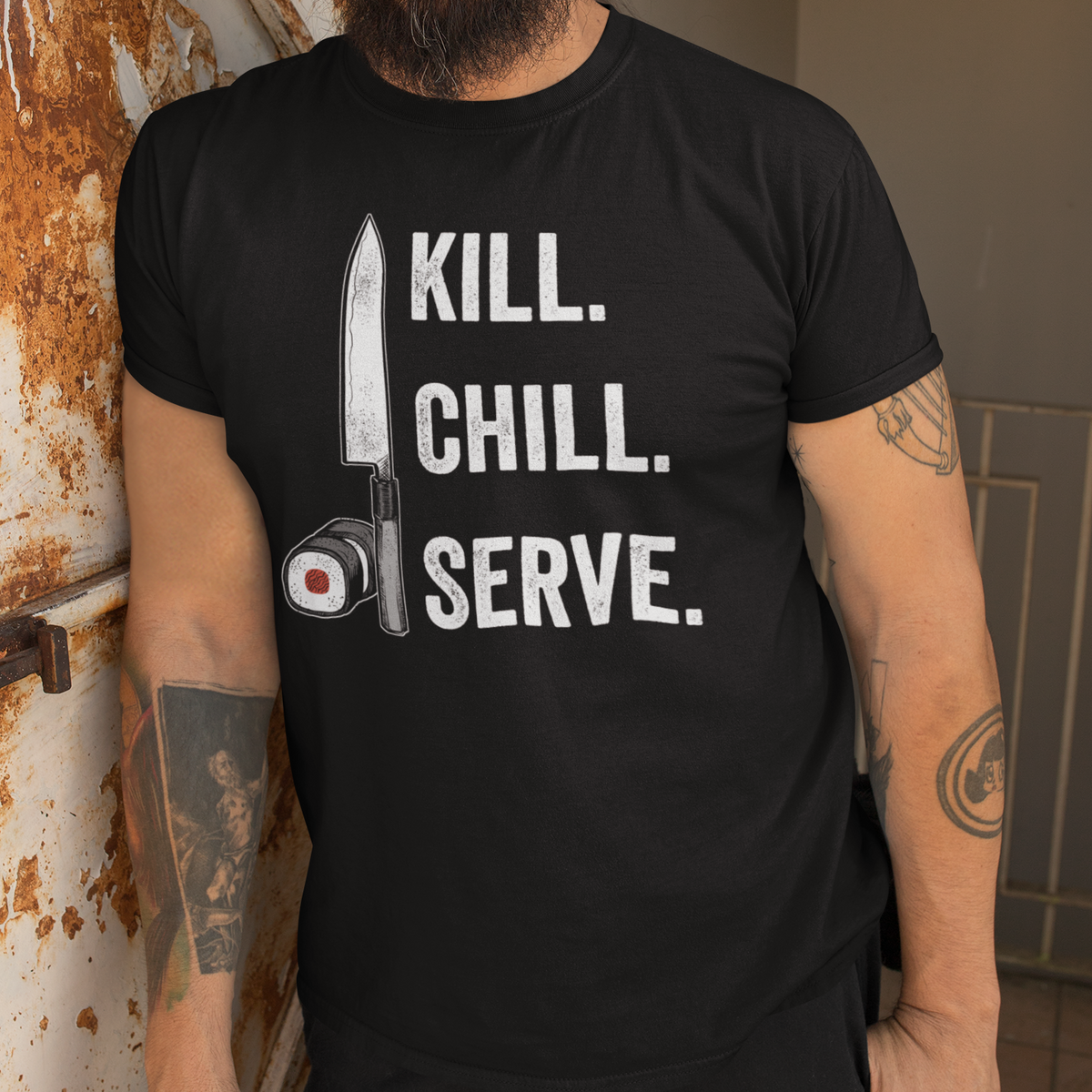 Kill Chill Serve Unisex Tee