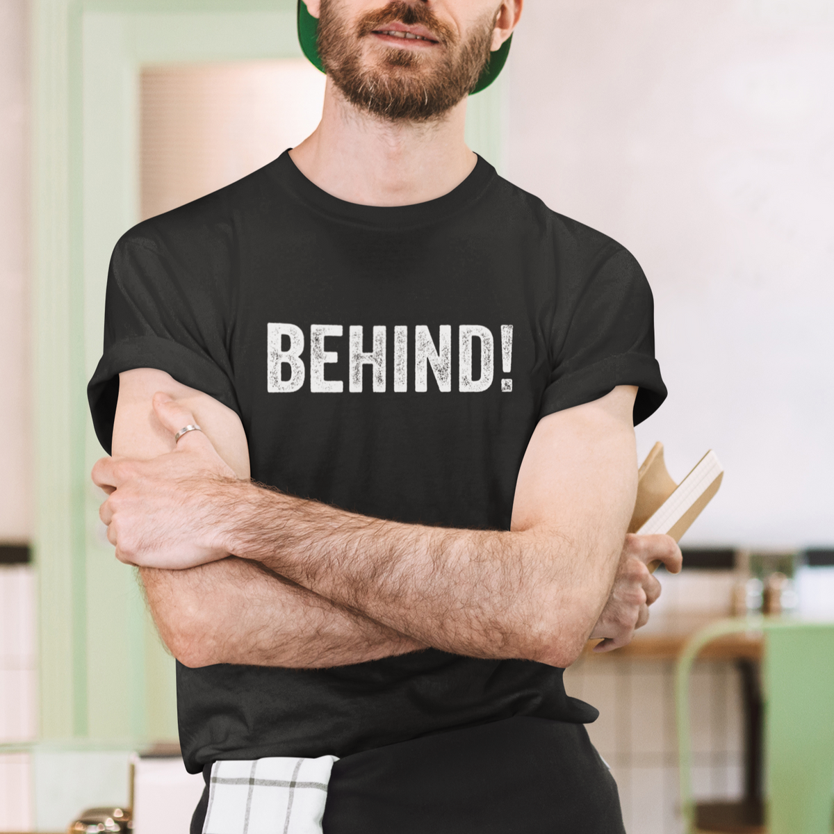 Behind! Chef Tee