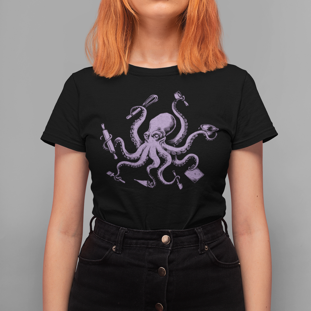 Baker Octopus Unisex Tee