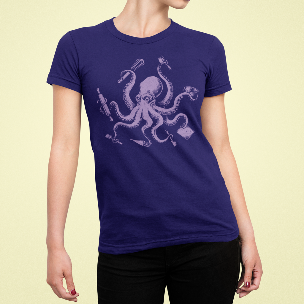 Baker Octopus Women's Relaxed Tee