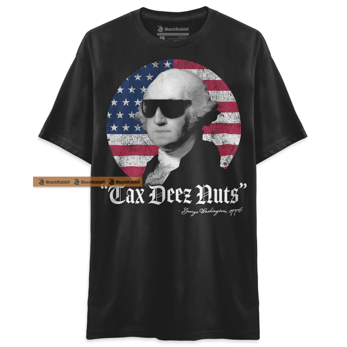 Tax Deez Nuts Funny 4th of July George Washington Unisex Classic
