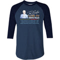 Ted Baxter - WJM-TV News Team - 3/4 Sleeve Raglan