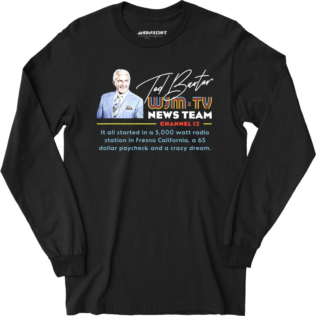 Ted Baxter - WJM-TV News Team - Long Sleeve